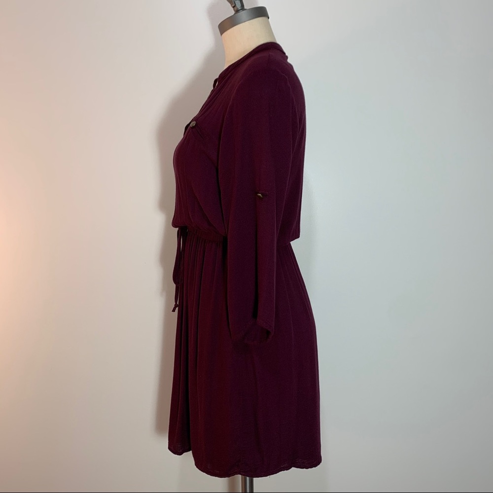 BeBop Dress with Roll Tab Sleeves - Picture 5 of 10